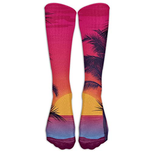 Cartoon French Bulldog Bone Women Compression Socks Novelty Athletic Socks High Stockings Unisex Anti-odor Running Long Sock For Men And Women 50cm(19.6 inch)