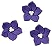 Wilton Purple Posy Icing Decorations, 12/Pack