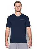 Under Armour Men's Charged Cotton V-Neck, Midnight Navy (410), X-Large