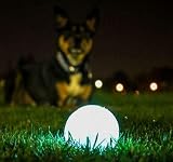 Chuckit Max Glow Ball Medium 6 cm 2 Pack Dog Toy Glow in the Dark view 2