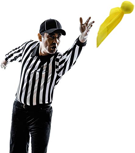 image for ChangSheng 8 Pieces Football Penalty Flag Tossing Flags Sports Fan Set
