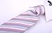 Striped Ties for Men - Woven Necktie - Pink
