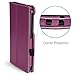 MoKo LG G Pad 7.0 Case - Slim Folding Stand Cover Case with Auto Wake / Sleep for LG G Pad V400 / V410 (LTE) / VK410 / UK410 / LK430 (G Pad F7.0) 7-Inch Android Tablet, PURPLE