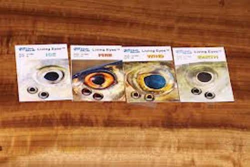 Fish Skull Living Eyes 15mm/WIND (GOLDEN) - Fly Tying