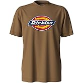 Dickies Mens Short Sleeve Tri-Color Logo Graphic T-Shirt