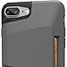 Smartish iPhone 7 Plus / 8 Plus Wallet Case - Wallet Slayer Vol.1 [Slim + Protective + Grip] Credit Card Holder for Apple iPhone 8 Plus / 7 Plus (Silk) -Gray Area