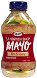 Kraft, Sandwich Shop Mayo, Hot n Spicy Mayonaise, 12oz Squeeze Bottle (Pack of 2)