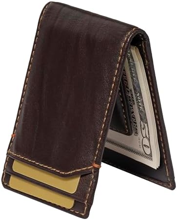 Amazon.com: Improving Lifestyles Leather Mens Wallet Spring Money