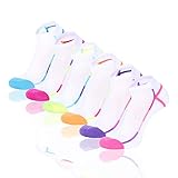 LITERRA Womens Ankle Low Cut Socks with Cushion for Athletic,Sport and Casual Use (6 Pack)