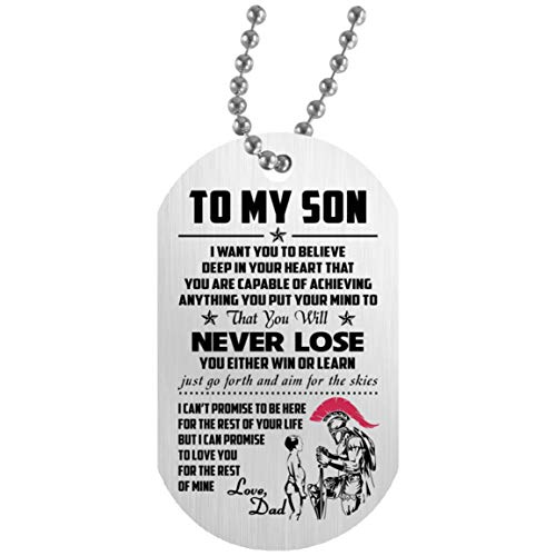 father son necklace pendants