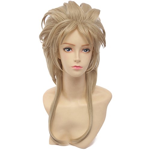 HH Building JoJo's Bizarre Adventure Dio Brando Cosplay Costume Wig Hair (Blonde)