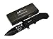 Rogue River Tactical Exclusive Mtech USA Tactical Knives Spring Assisted Folding Pocket Knife Heavy Duty Military Grade Combat with Belt Clip (Black)