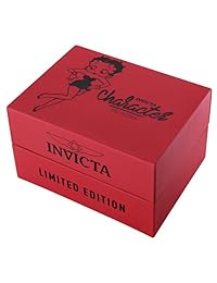 Invicta "Character Collection y Casual de acero inoxidable reloj de cuarzo de las mujeres, color: dorado (Modelo: 24492)