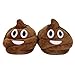 Emoji Slippers Poop Plush Cotton Slipper, Anti-Slip Indoor Warm Cute Winter Shoes, Unisex for Kids and Women by Flying horse