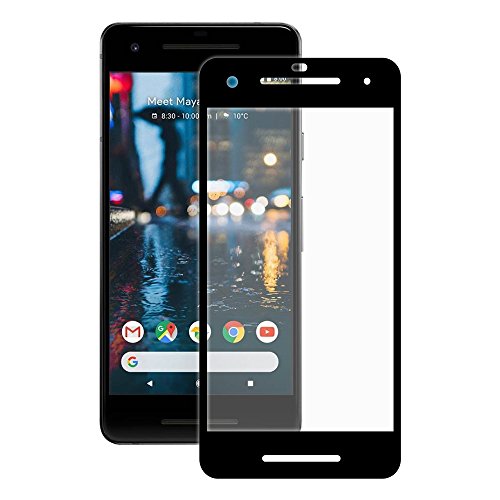 AMZER Crystal 9H HD Full Screen Tempered Glass Protector for Google Pixel 2 - C…