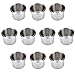 Lot of 10 Brybelly Drop-In Stainless Steel Cup Holder