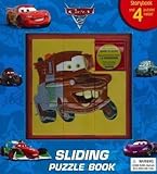 Hardcover Disney Pixar Cars 2 Sliding Puzzle Book