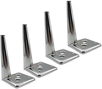 Sofa Ersatzfüße 4 × Möbel Leg Metall - Sofa Bein Bügeleisen