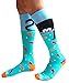 Compression Socks Women & Men 20-30mmhg by Wave (Cat & Fishes, L/XL)