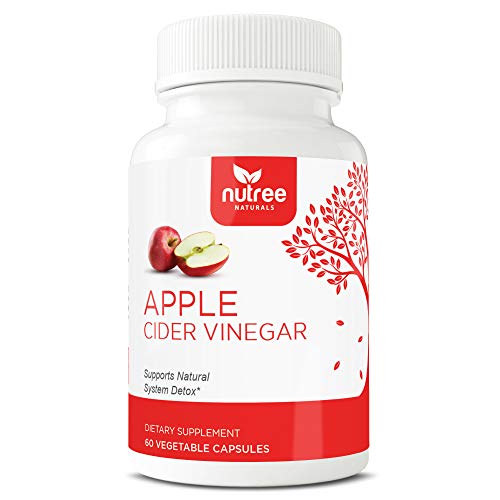 Apple Cider Vinegar Pills 1250 mg All Natural Veggie Capsules