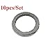 TC-Motor 10pcs/Pack 22MM 30MM Exhaust Muffler Gasket Kit for Chinese Moped Scooter GY6 49cc 50cc 125cc 150cc