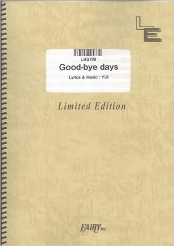 バンドスコア Good Bye Days Yui For 雨音薫 Lbs788 オンデマンド楽譜 本 通販 Amazon