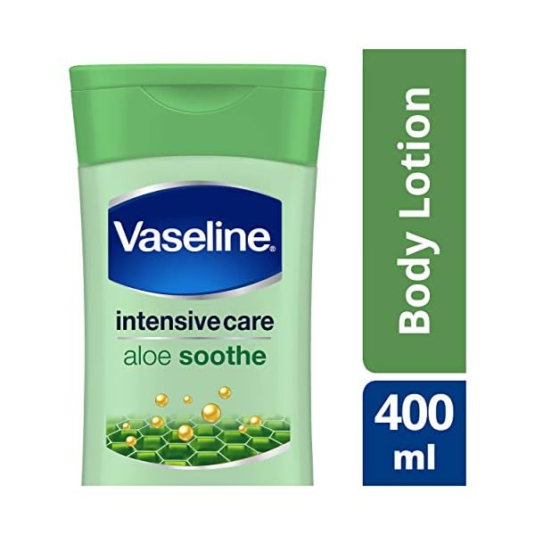 Vaseline-Intensive-Care-Aloe-Soothe-Body-Lotion-400ml Vaseline Intensive Care Aloe Soothe Body Lotion, 400ml, Multicolor, (Pack of 1)