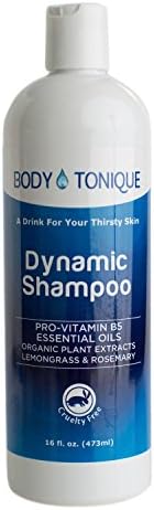 Best Dynamic Moisturizing Scalp Care Shampoo - Pro-Vit B5, Vit E - Organic Plant Extract And Essential Oils - Extra Moisture - Silky Luxurious Shine - Great For All Hair Types - Anti-Residue Formula