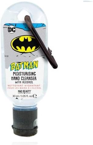 MAD Beauty DC Comics Batman Clip Clean Gel Hand Cleanser 30ml Dark Forest