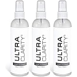 Ultra Clarity Eyeglass Cleaning 6 oz Spray Bottle, 3 Pack