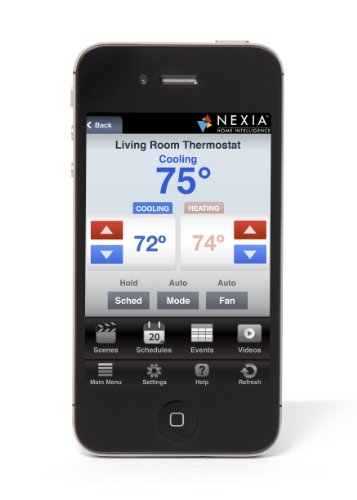 Trane TZEMT400BB3NX N N SL Home Energy Management Thermostat with Nexia Home Intelligence, White (Z-Wave)