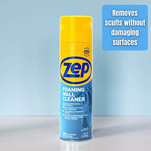 Zep Foaming Wall Cleaner 18 Ounce (Case of 4) ZUFWC18 Removes