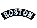 BOSTON Rocker Embroidered Patch 3 inch IVANP3605