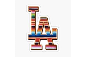 DECALS Los Doyers De Los Angeles Gear Los Doyers Shirt, Latino Mexican East LA Fan Art & Gear Sticker - Waterproof Sticker Decal Cars Laptops Windows Etc