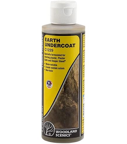 Woodland Scenics Earth Color Kit – Kit De Peinture Et Pigments Pour Maquettes – Détails Realistes Pour Paysages Miniatures