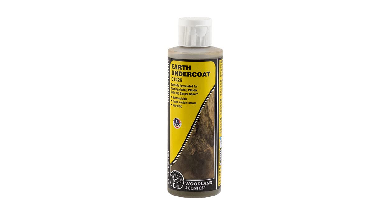 Woodland Scenics Liquid Undercoat 8 oz-Earth
