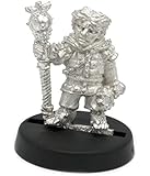 Stonehaven Halfling Cleric Miniature Figure (for 28mm Scale Table Top War Games) - Made in USA