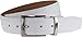 Nike Men's G-Flex Pebble Grain Leather Belt, White, 40