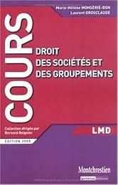 Droit des sociétés et des groupements