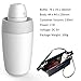Portable Mini Humidifier USB Cool Mist Ultrasonic Humidifier with Water Bottle Premium Humidifying Unit with Whisper-Quiet Operation Automatic Shut-Off Multi Use for Travel Home Office Bedroom