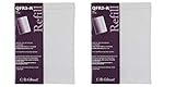 C.R. Gibson 10 Count Refill for Vertical Flip Recipe Keeper (2 pack)