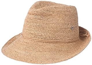 Florabella Women's Dylan Lux Metallic Raffia Fedora