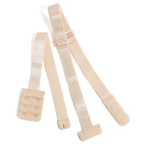 Bra Extender 2 Hook Low Back Bra Strap Converter for Women Lady Backless Dress