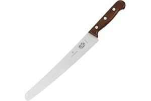Victorinox Pastry Knife - Serrated 10" curved blade.