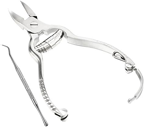 DayBuy Toenail Clipper Cuticle Precision Stainless Steel Professional Trimmer Ingrown Toenail Tool For Thick Nail Care Maincure Set