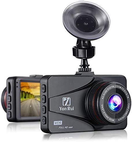 Dash Cam Dash Board Camera, Ananteke 3 inch 1080P FHD LCD Screen Dash Camera for Car, Motion Sensor, G-Sensor, Night Vision, Parking Monitor, Loop Recording
