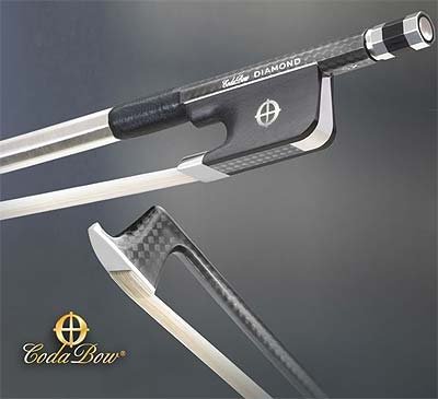 CodaBow Diamond SX Carbon Fiber Viola Bow