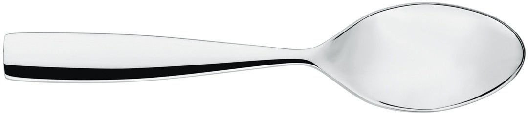 Alessi MW03/4 Dressed dessert spoon in 18/10 stainless steel mirror polished, Set of 6