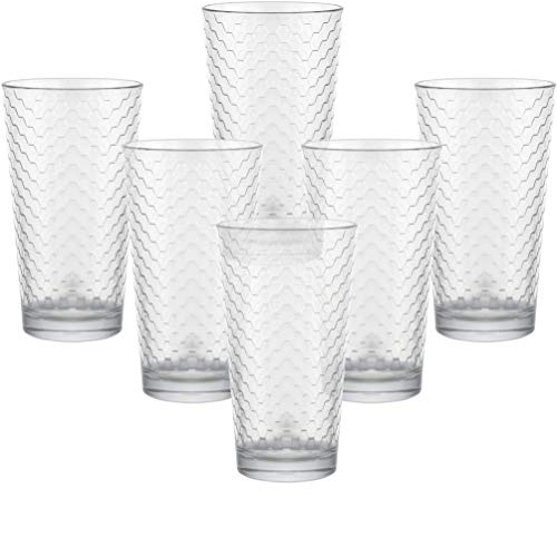5 Circleware+40148+Honeycomb+Glassware+Highball