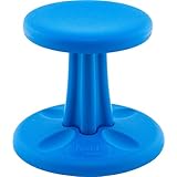 Kore Wobble Chair - Flexible Seating Stool for Classroom, Preschool, Kindergarten & Elementary School - Made in The USA - Age 4-5 yrs, Blue (12in)